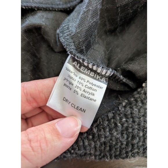 Alembika Duster Cardigan Jacket Long Open Lagenlook Cozy Oversized Size 2 / 8-10 - Picture 8 of 9